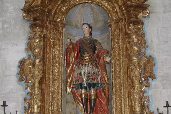 San Emeterio Mártir en la Girola de la Catedral de Oviedo
